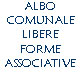 Iscrizione o Revisione Albo Comunale Libere Forme Associative e Cooperative Sociali