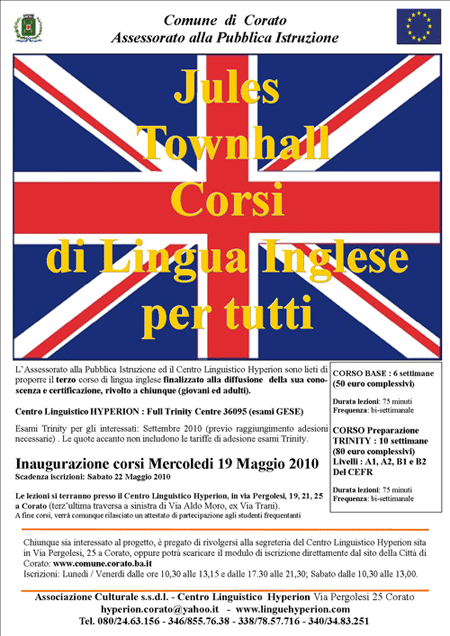 Corso di lingua inglese